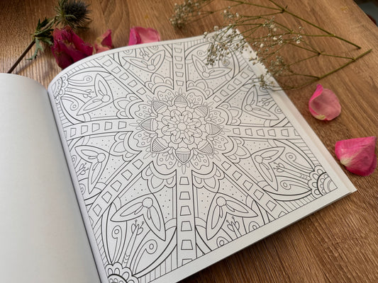 Mandala Colouring book First Edition