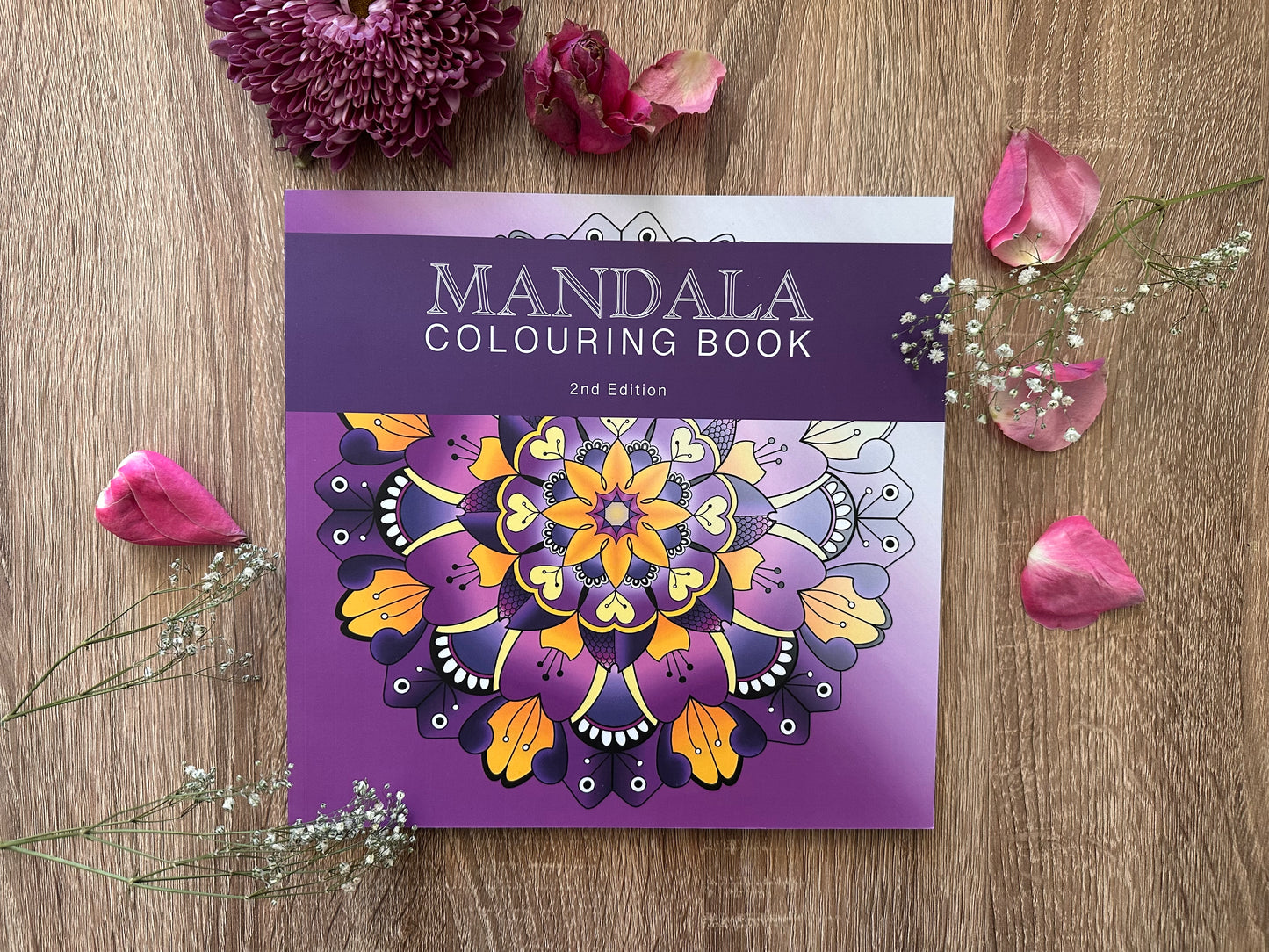 Mandala Colouring book Second Edition