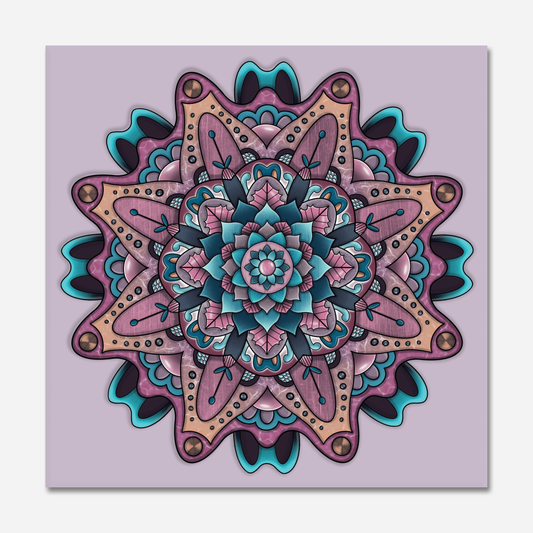 Candy Sweet Mandala Greeting Card