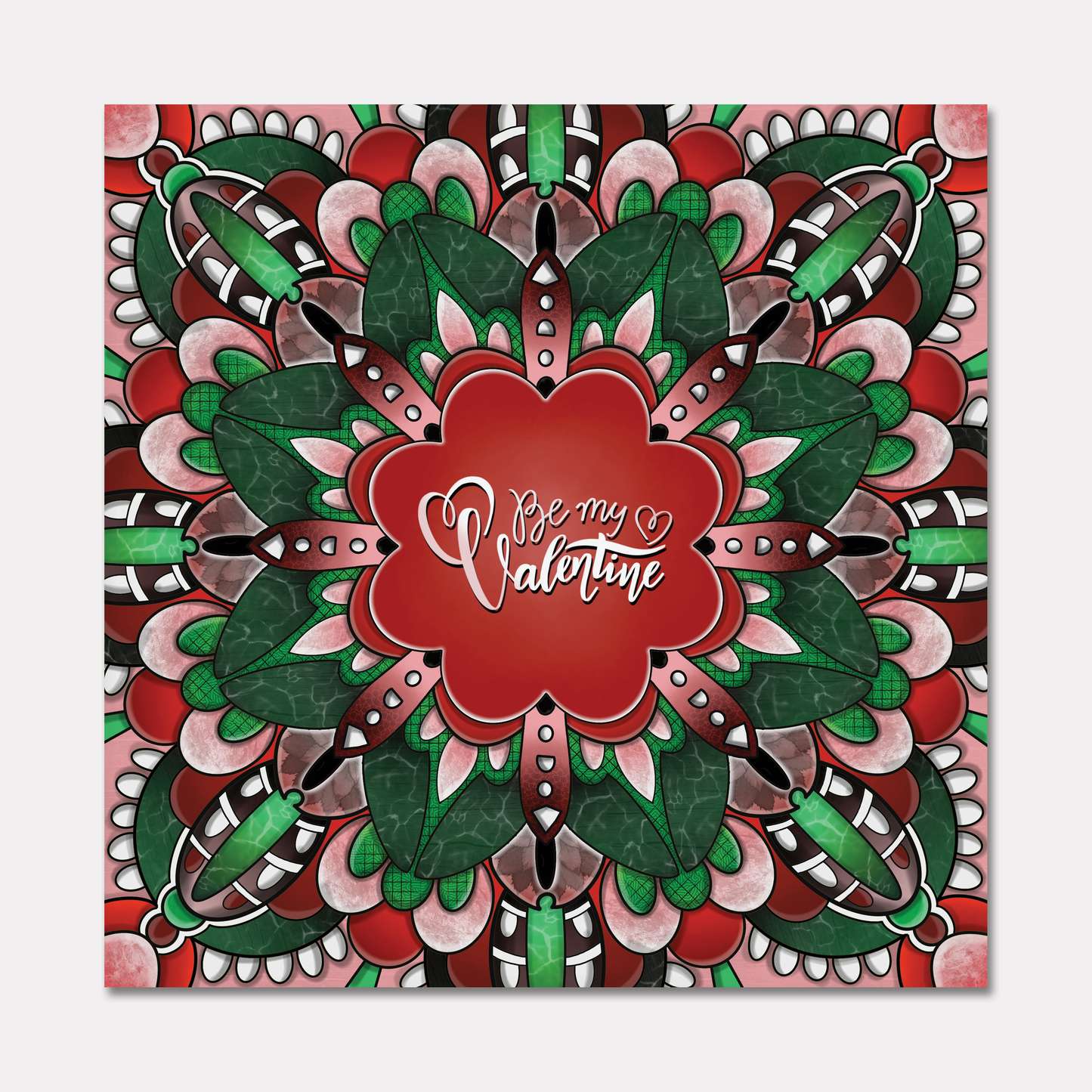 Be My Valentine Greeting Card