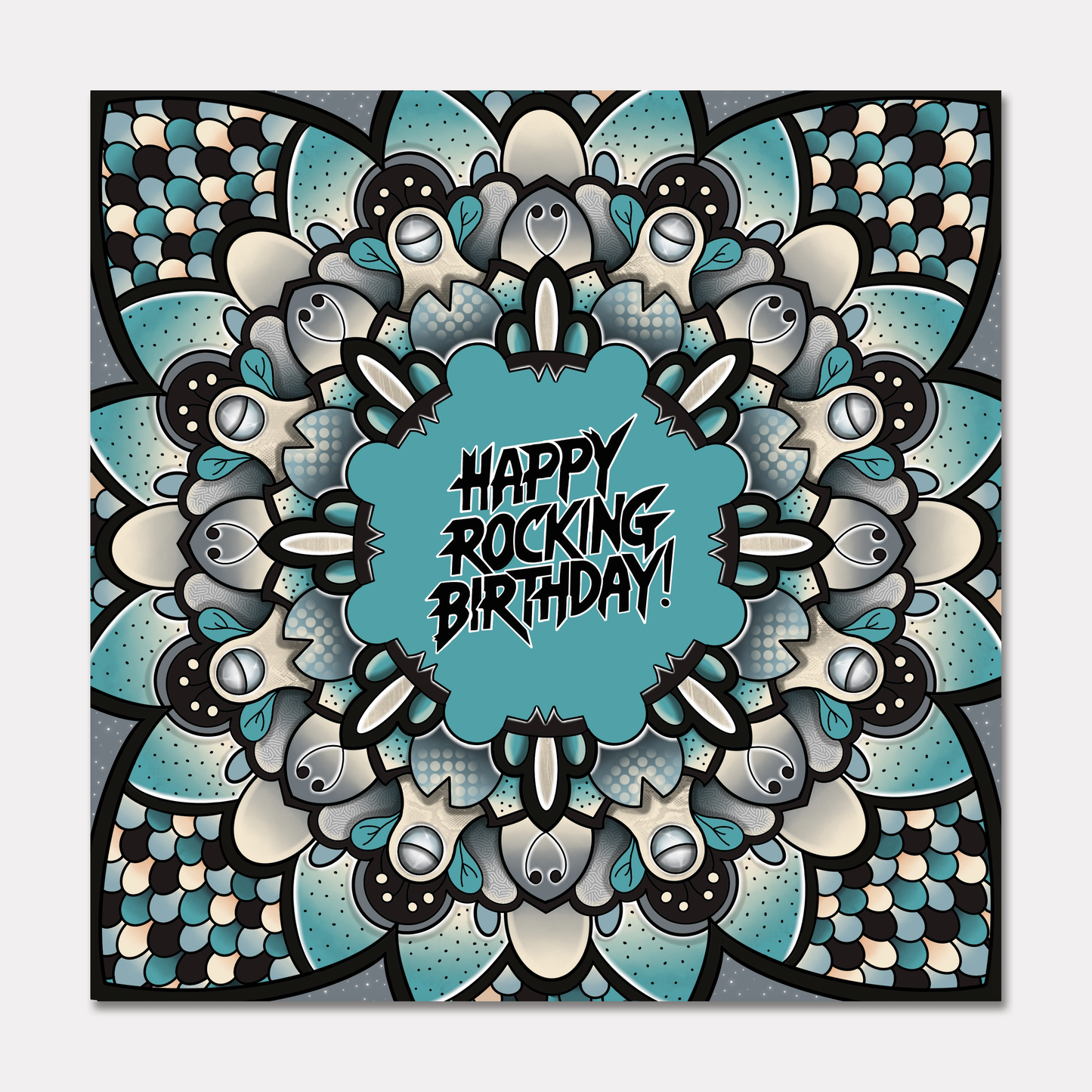 Happy Rocking Birthday Card