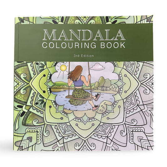 Mandala Colouring book with Nature Motifs