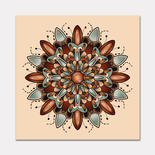 Calming Mandala Greeting Card