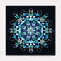 Universe Flower Mandala Greeting Card