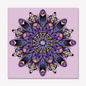 Purple Mandala Greeting Card