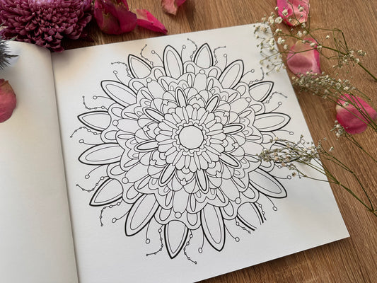 Mandala Colouring book Second Edition