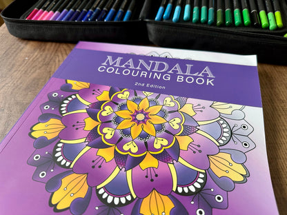 Mandala Colouring book Second Edition