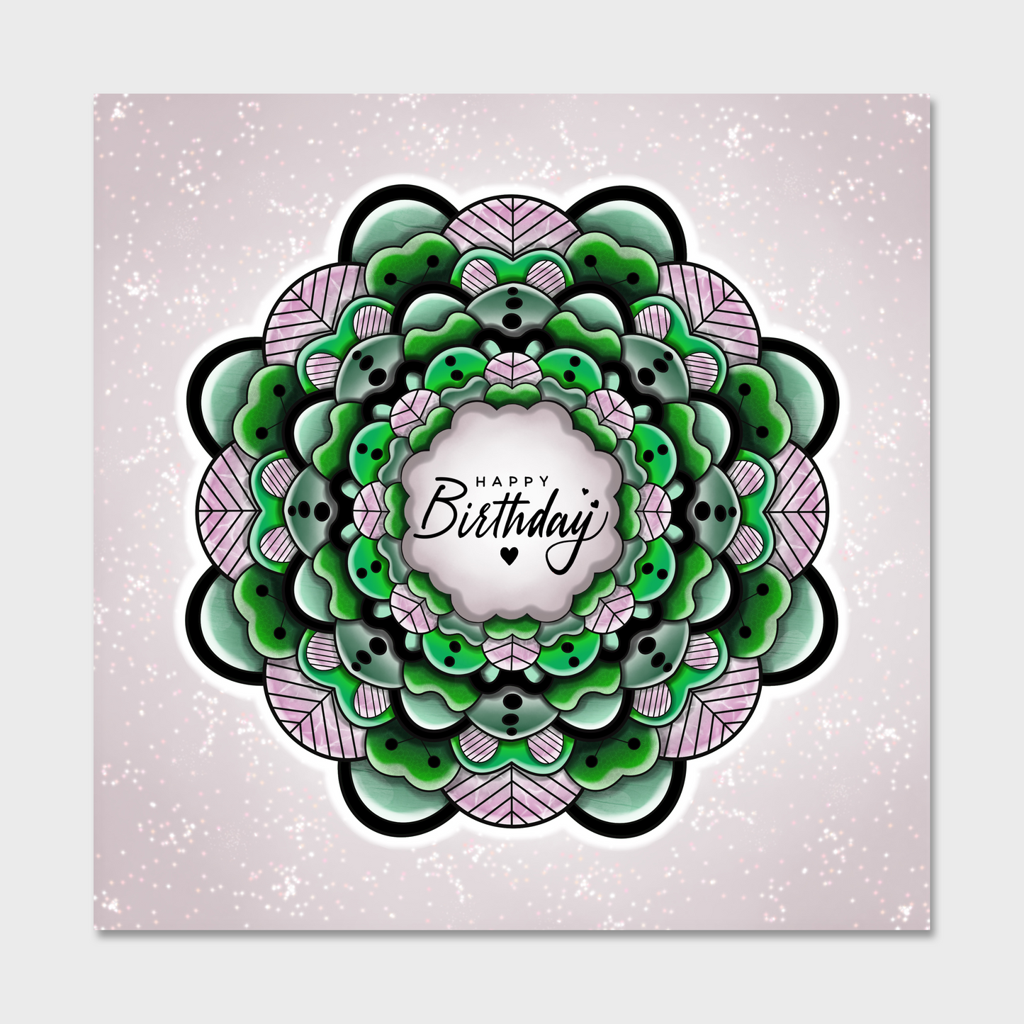 Happy Birthday Greeting Card